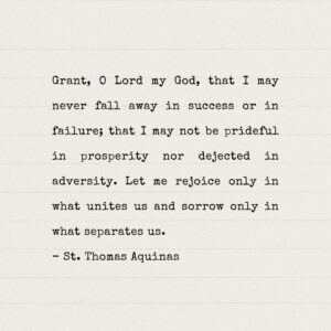 Reflect on this prayer