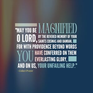 Today is the Feast of the Holy Twins