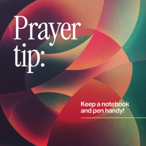 Prayer tip
