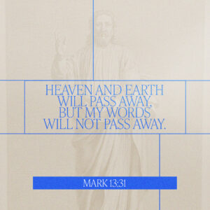 The Word of God remains.