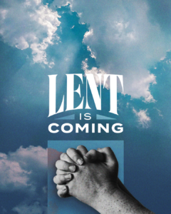 Lent is coming!