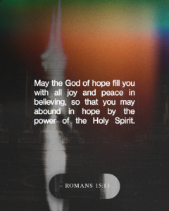 Romans 15:13