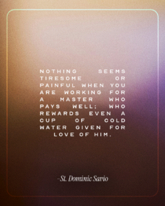 St. Dominic Savio