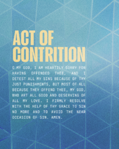 Act of Contrition
