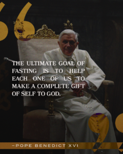 The ultimate goal of fasting