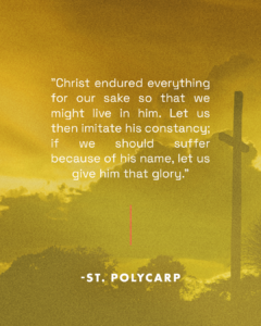 Christ endured everything for our sake