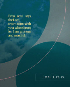 Joel 2:12-13