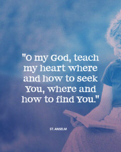 Learn to seek the Lord this Easter season.