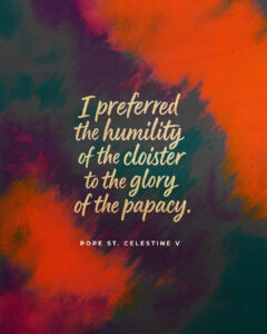 Pope St. Celestine V