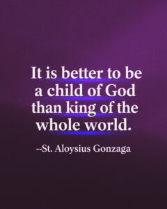 St. Aloysius Gonzaga