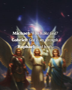 Michael, Gabriel, Raphael