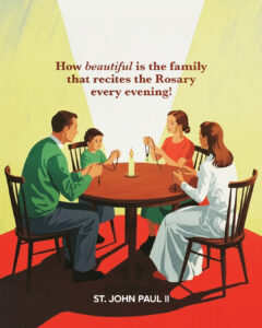 Rosary every evening