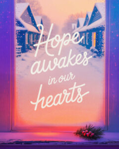 Hope Awakes in Our Hearts