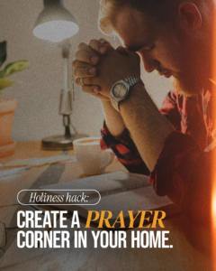 Prayer corner