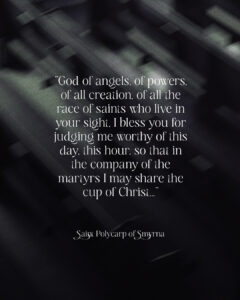 Saint Polycarp of Smyrna