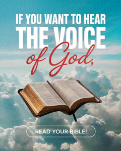 Read your Bible!