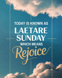 Laetare Sunday