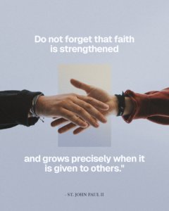 Faith is strengthened